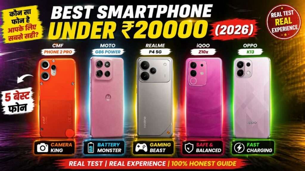 Best Smartphone Under 20000