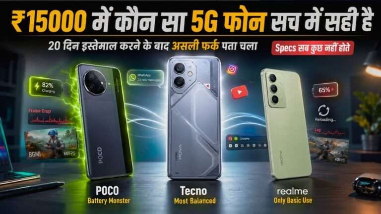 Best 5G Phone Under ₹15000