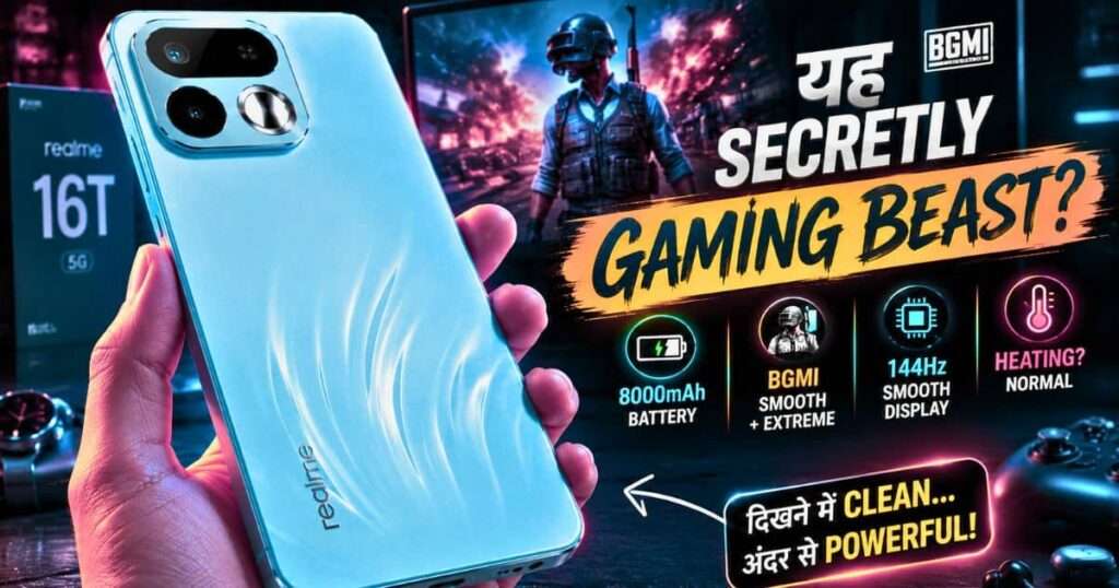 Realme 16T BGMI Test Hindi